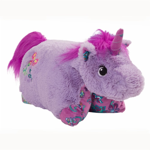 Pillow Pets Unicorn Plush Slumber Pack - Lavender & Pink Perspective: right