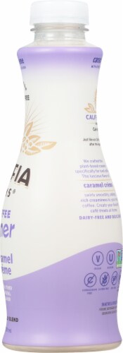 Califia Farms Caramel Crème Iced Café Mixer Iced Coffee Creamer Perspective: right