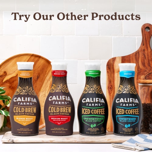 Califia Farms® Sweetened Iced Coffee Perspective: right