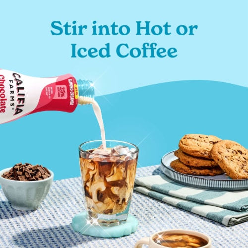 Califia Farms® Chocolate Chip Cookie Almond Milk Coffee Creamer Perspective: right