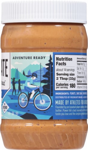 HomePlate Crunchy Peanut Butter Spread Perspective: right