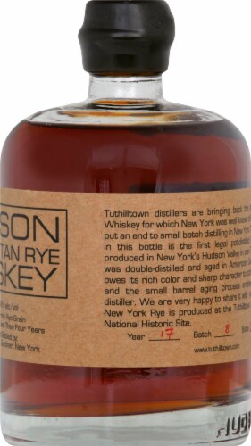 Hudson Manhattan Rye Whiskey Perspective: right