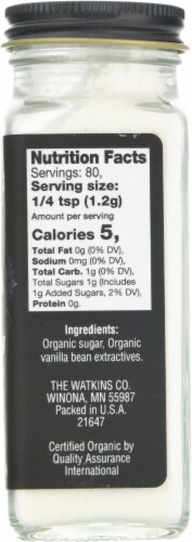 Watkins Organic Vanilla Powder Perspective: right