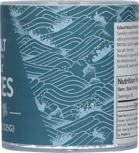 Falksalt Natural Sea Salt Crystal Flakes Perspective: right