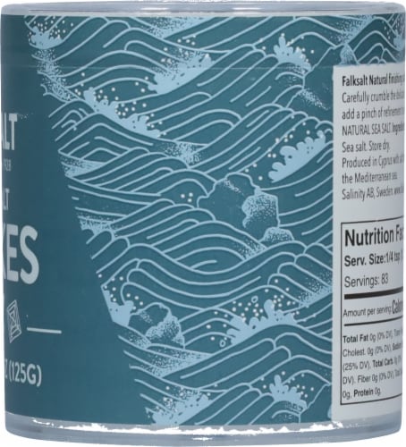 Falksalt Natural Sea Salt Crystal Flakes Perspective: right