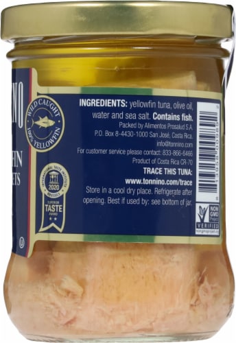 Tonnino Tuna Fillets in Olive Oil Perspective: right