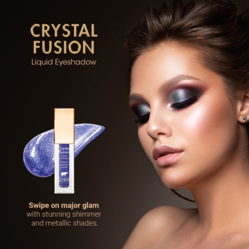 Kokie Crystal Fusion Liquid Glitter Eyeshadow Perspective: right