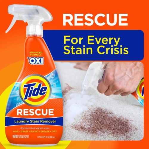 Tide +Oxi Rescue Laundry Stain Remover Perspective: right