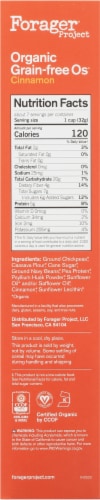 Forager® Project Organic Cinnamon Grain-Free O's® Perspective: right