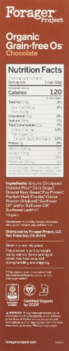 Forager Project® Chocolate Grain-Free Os® Organic Cereal Perspective: right