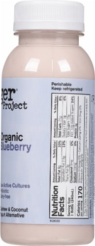 Forager® Project Organic Dairy-Free Blueberry Probiotic Cashewmilk Yogurt Perspective: right