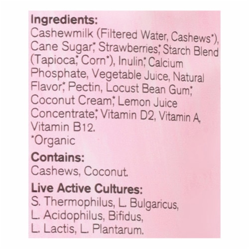 Forager Project® Strawberry Kids Dairy Free Yogurt Perspective: right