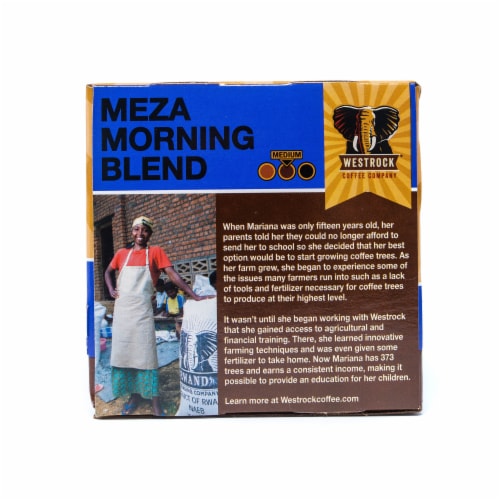 Westrock Coffee Meza Morning Blend Medium Roast Single Serve Coffee Cups Perspective: right