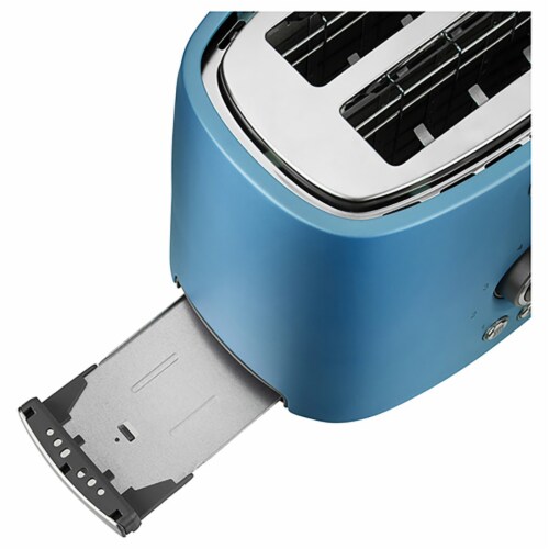 Sencor 2-Slot Toaster with Digital Button and Rack - Blue Perspective: right