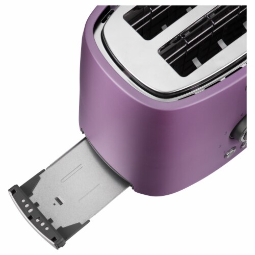 Sencor 2-Slot Toaster with Digital Button and Rack - Violet, 1 ct