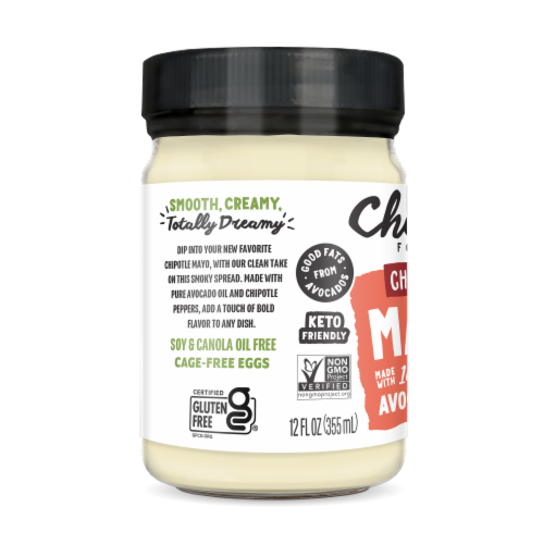 Chosen® Foods Chipotle Avocado Oil Mayo Perspective: right
