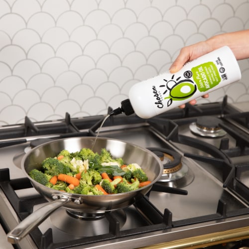 Chosen Foods 100% Pure Avocado Oil, Squeeze Bottle Perspective: right
