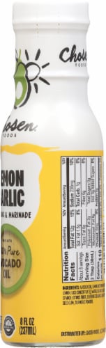 Chosen Foods® Lemon Garlic Dressing Perspective: right