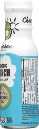 Chosen Foods Avocado Oil Ranch Dressing & Marinade Perspective: right