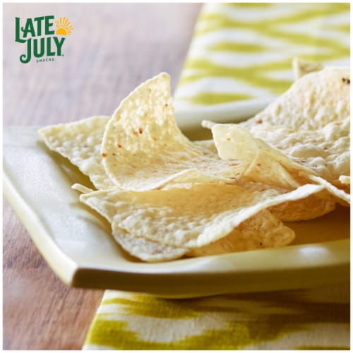 Late July® Organic Sea Salt Thin and Crispy Party Size Tortilla Chips Perspective: right