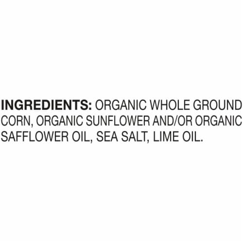 Late July® Organic Sea Salt and Lime Thin and Crispy Tortilla Chips Party Size Perspective: right