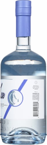 Blue Ice American Huckleberry Flavored Vodka Perspective: right