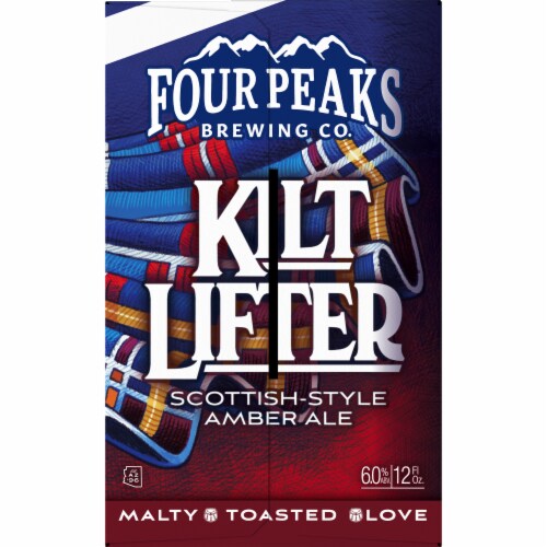 Four Peaks Kilt Lifter Scottish-Style Amber Ale Perspective: right