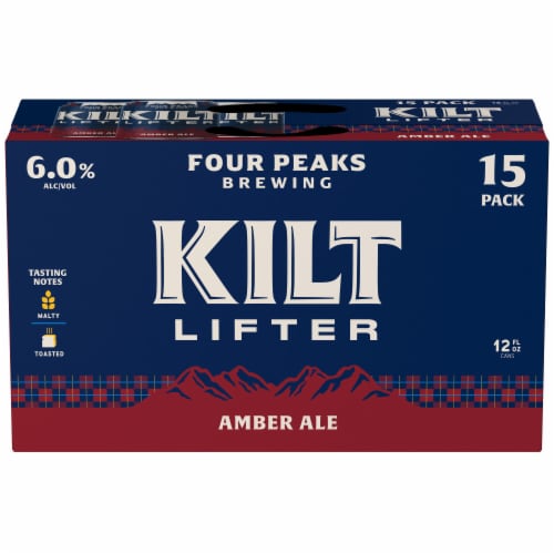 Four Peaks Brewing Kilt Lifter Craft Beer Perspective: right