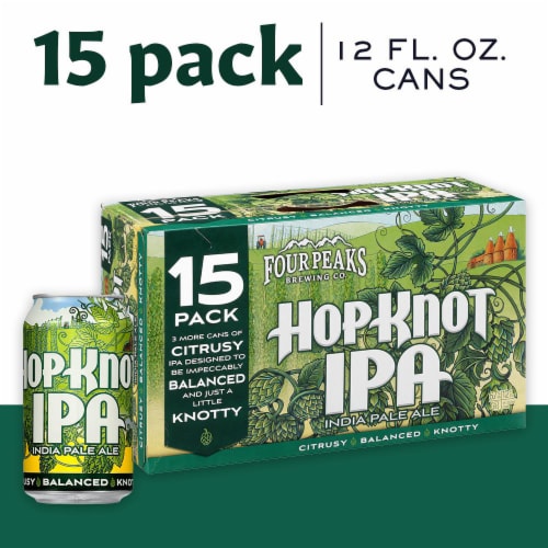 Four Peaks Hop Knot IPA Craft Beer Perspective: right