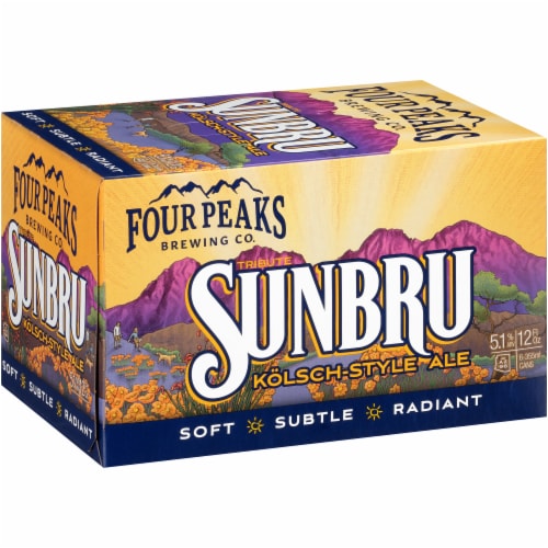 Four Peaks Brewing Tribute Sunbru Kolsch-Style Ale Perspective: right