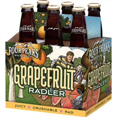 Four Peaks Brewing Grapefruit Radler Perspective: right
