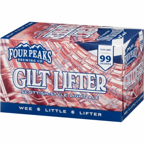 Four Peaks Gilt Lifter Scottish Style Light Ale Perspective: right