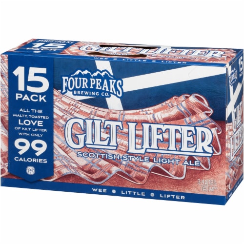 Four Peaks Brewing Gilt Lifter Scottish Style Light Ale Perspective: right