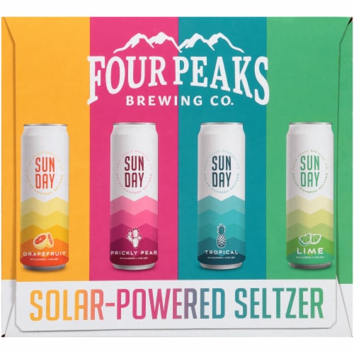 Four Peaks Brewing Sun Day Solar Powered Hard Seltzer Perspective: right