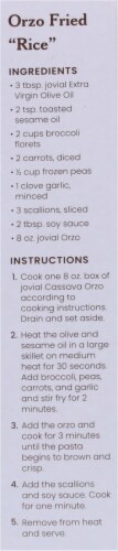Jovial® Organic Cassava Orzo Perspective: right