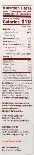 Jovial® Checkerboard Organic Einkorn Cookies Perspective: right