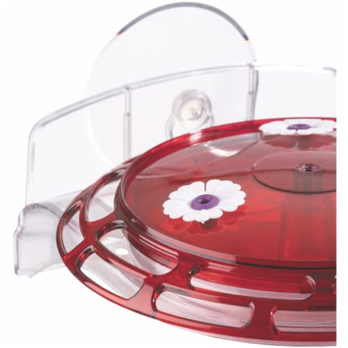 More Birds® Hummingbird Plastic Nectar Feeder Perspective: right