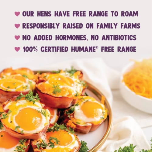 Nellie's Free Range Large Eggs Perspective: right