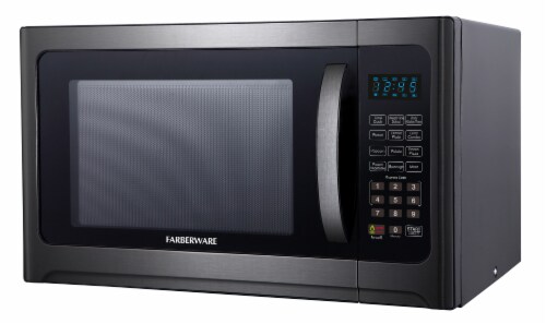 Farberware 1100-Watt Microwave Oven with Grill - Black / Stainless Steel,  1.2 cu ft - Fred Meyer