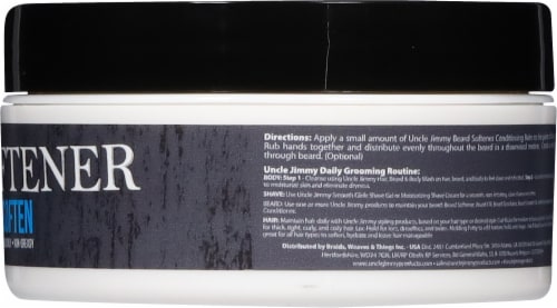 Uncle Jimmy Beard Softener Conditioning Balm Perspective: right