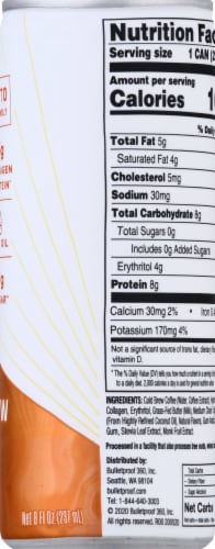 Bulletproof Original + Collagen Cold Brew Coffee Perspective: right
