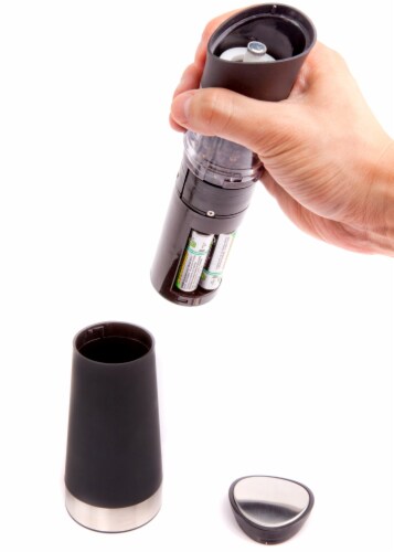 Ozeri Graviti Pro Electric Pepper Mill and Grinder, BPA-Free Perspective: right