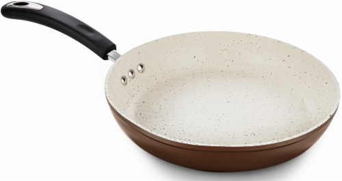 10 Stone Earth Fry Pan by Ozeri, with a 100% APEO & PFOA-Free Nonstick Coating from Germany Perspective: right