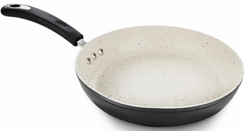 12 Stone Earth Fry Pan by Ozeri, with a 100% APEO & PFOA-Free Nonstick Coating from Germany Perspective: right