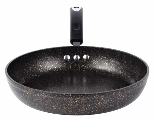 10 Stone Earth Fry Pan by Ozeri, with a 100% APEO & PFOA-Free Nonstick Coating from Germany Perspective: right