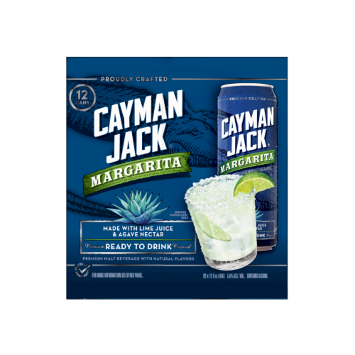 Cayman Jack® Ready to Drink Margarita Cocktail Perspective: right