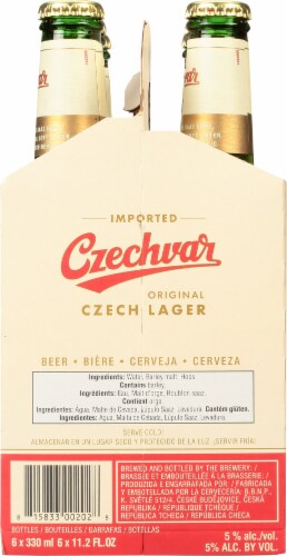 Czechvar Lager Perspective: right