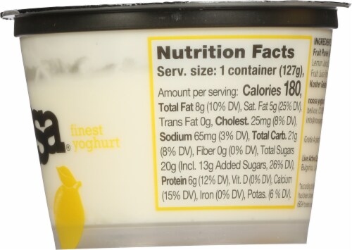 Noosa® Lemon Yoghurt Perspective: right