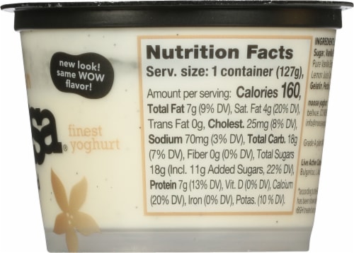 Noosa® Vanilla Bean Yogurt Perspective: right