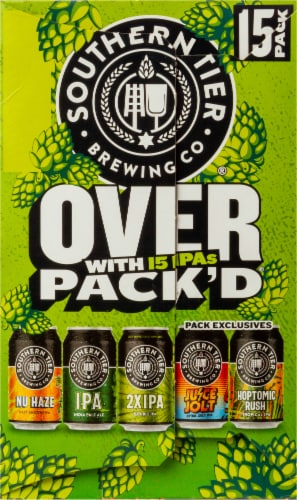 Southern Tier Brewing Company Overpack'd Sampler Beer Variety Pack Perspective: right